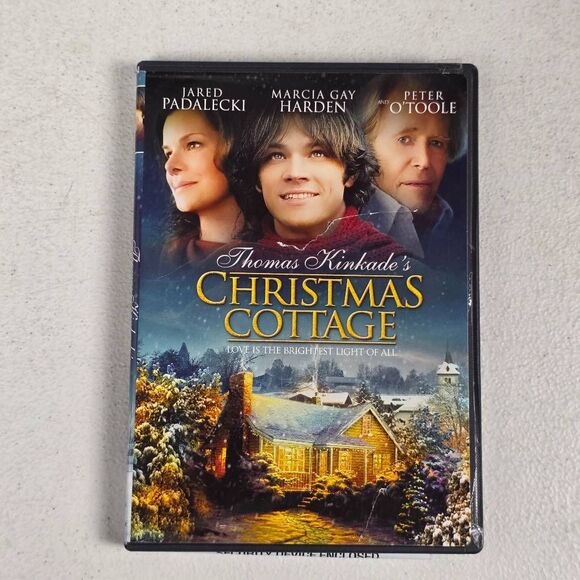Christmas Cottage DVD Thomas Kinkade Padalecki - Picture 1 of 3
